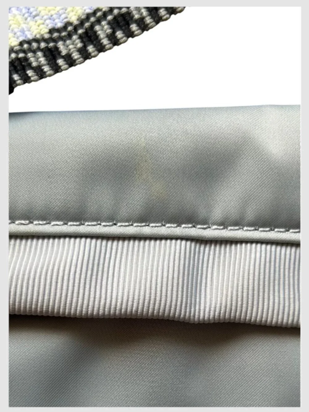 Lululemon Festival Bag Blue Green Crossbody Water Resistant